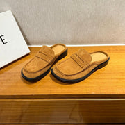Loewe Campo Mule Light Brown Slide Suede
