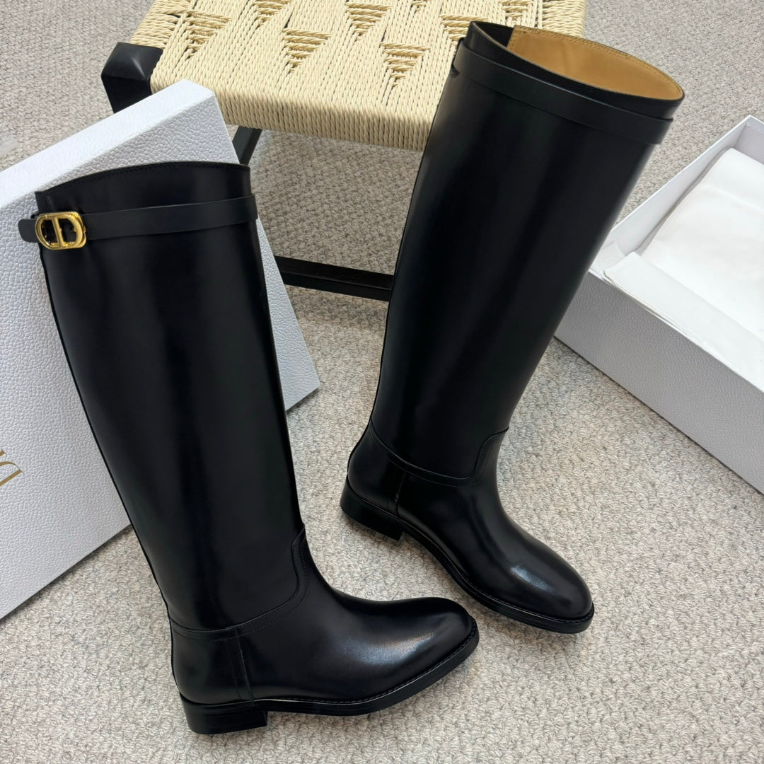 Dior 2026 Empreinte Boots Black Calfskin 130400