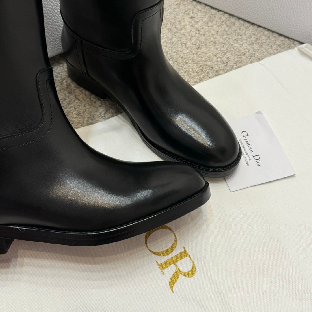 Dior 2026 Empreinte Boots Black Calfskin 130400
