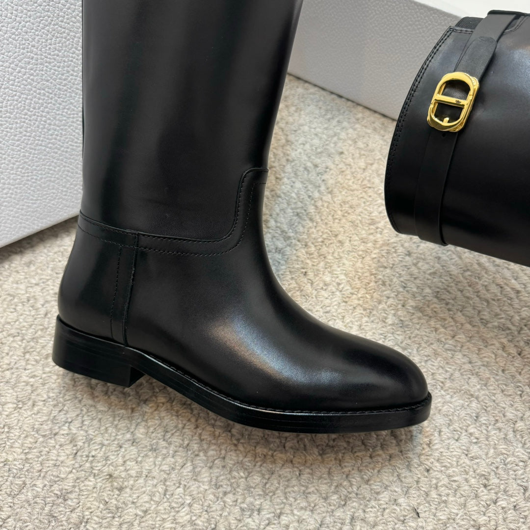 Dior 2026 Empreinte Boots Black Calfskin 130400
