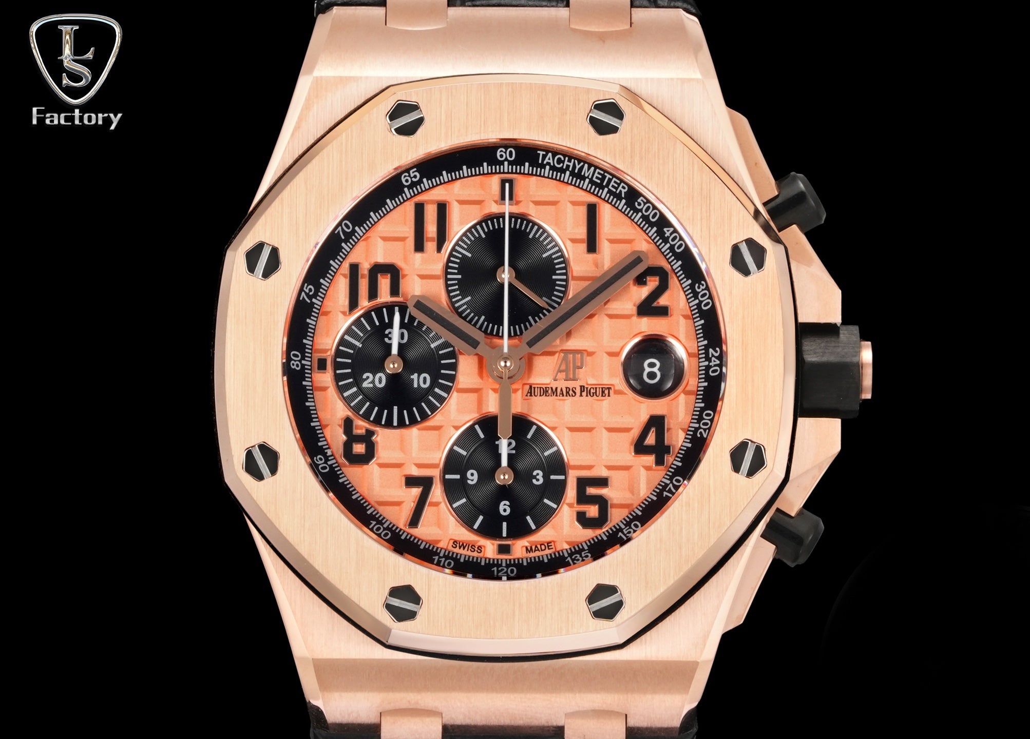 Audemars Piguet Royal Oak Offshore Chronograph 42mm Rose Gold Orange Dial