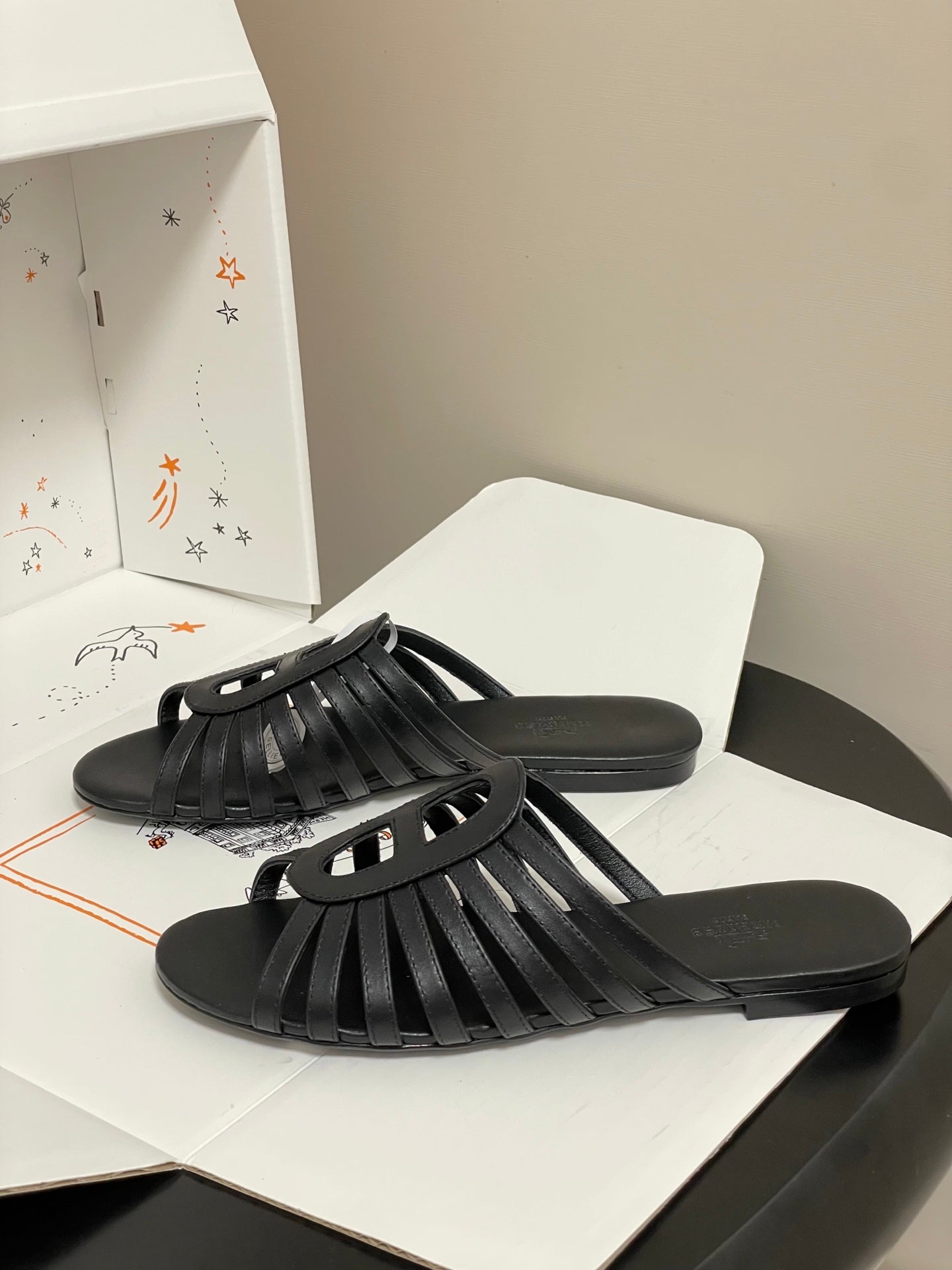 Hermes 2026 Sandal Suede Calfskin 903008
