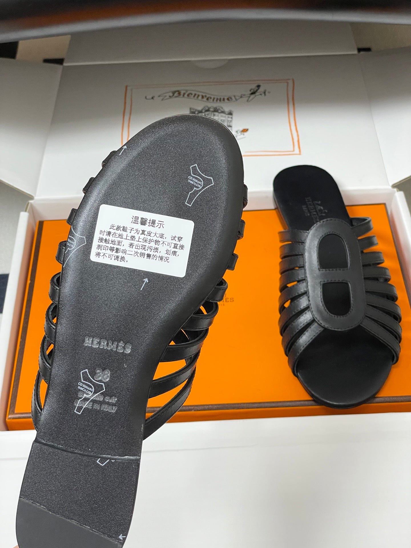 Hermes 2026 Sandal Suede Calfskin 903008