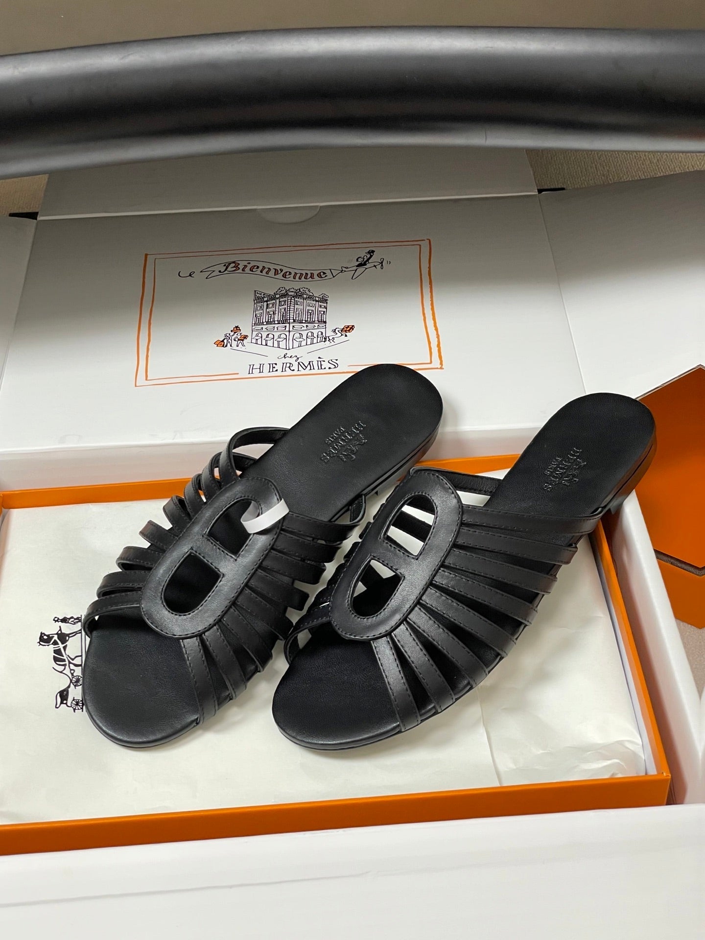 Hermes 2026 Sandal Suede Calfskin 903008