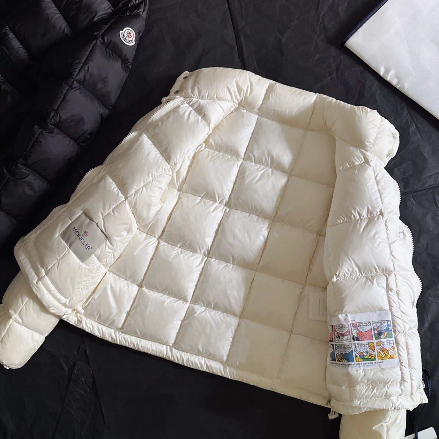 Moncler 2025 Jarcieu Jacket White Nylon Down