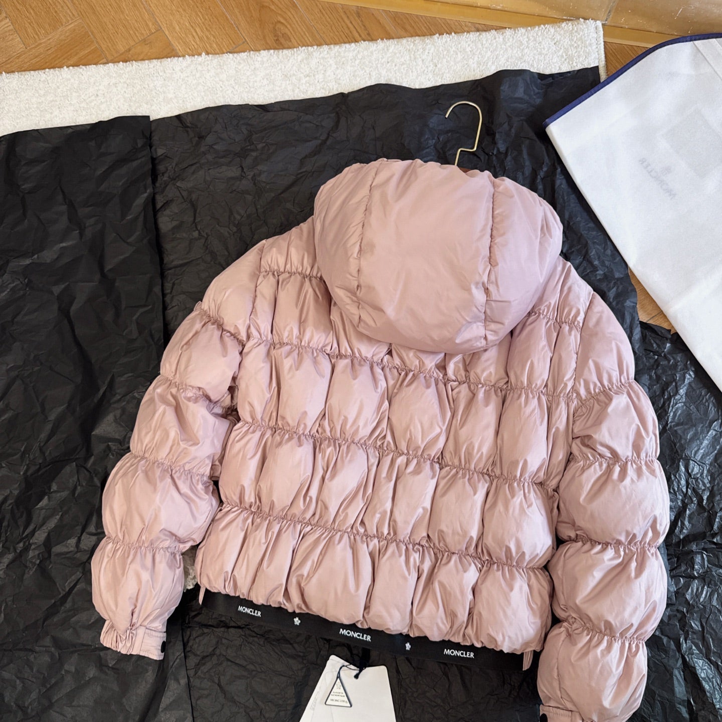Moncler 2025 Medonte Jacket Pink Polyester Down