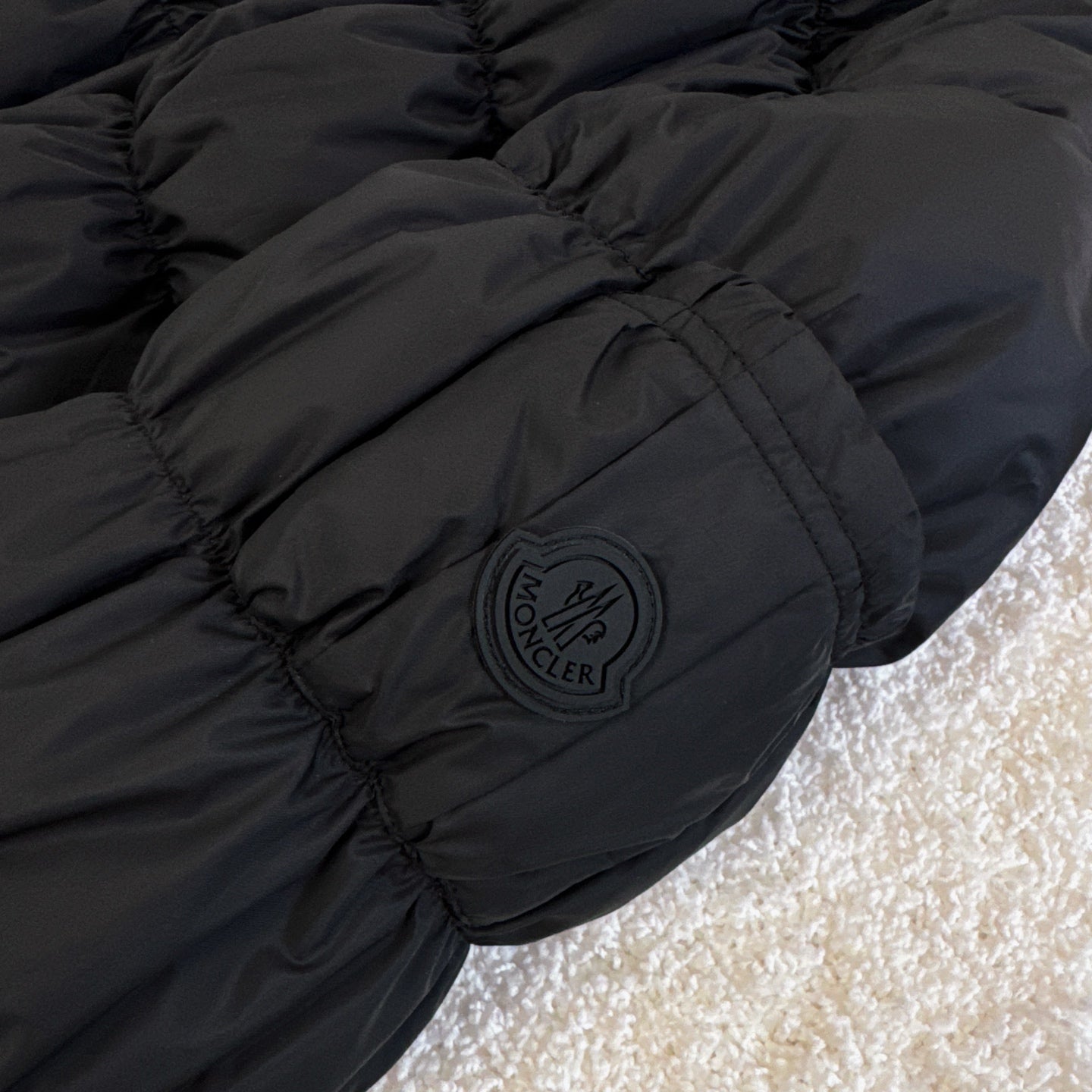 Moncler 2025 Medonte Jacket Black Polyester Down