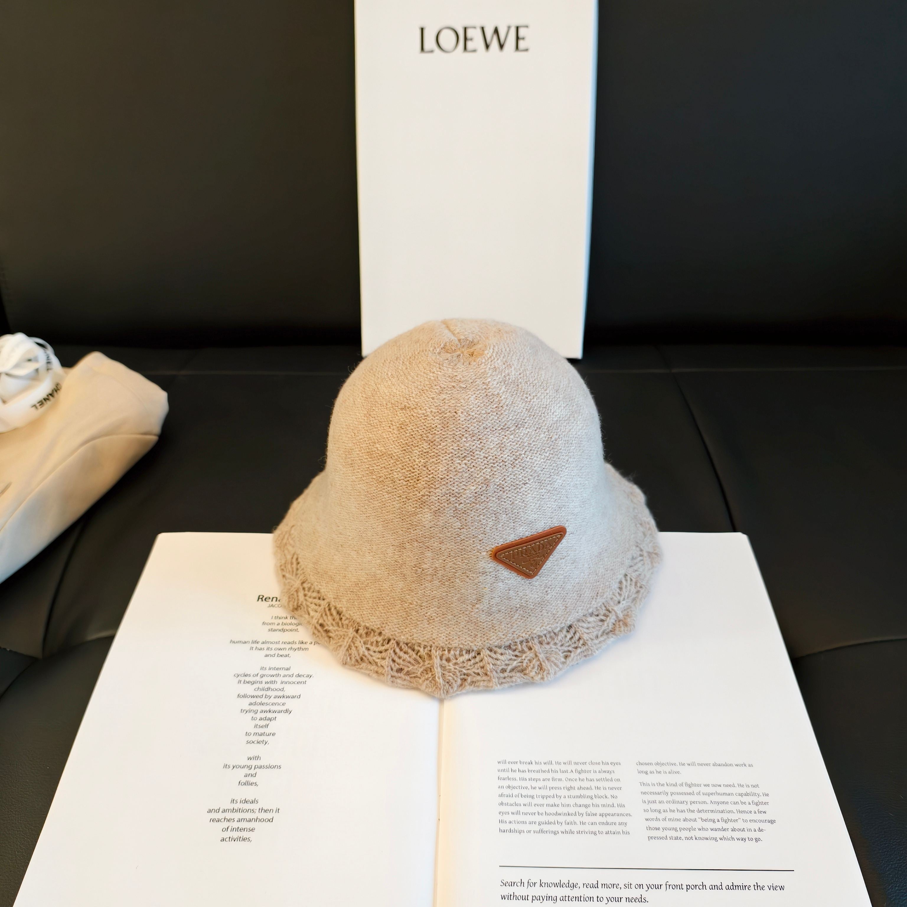 Prada Wool Bucket Hat 454069