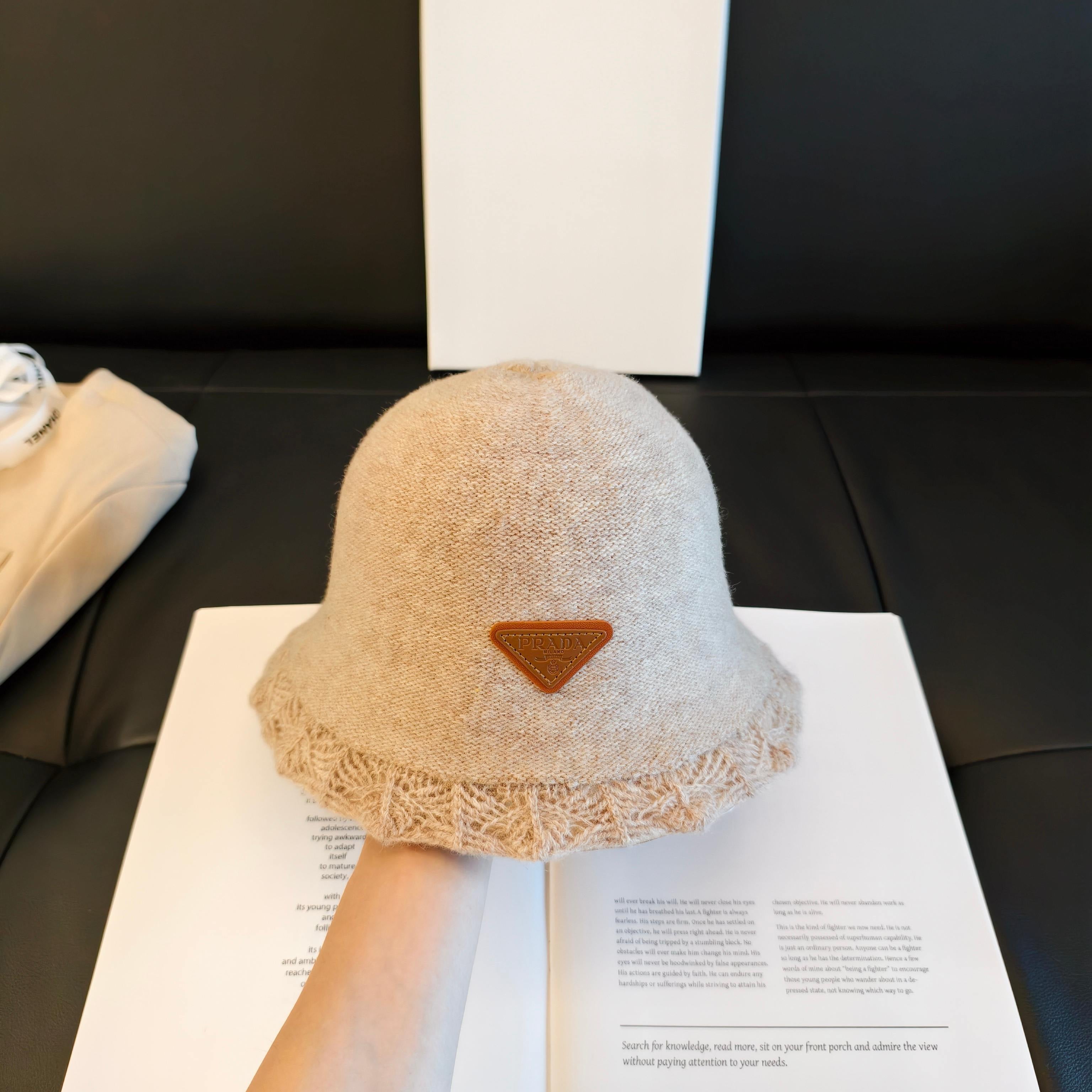 Prada Wool Bucket Hat 454069