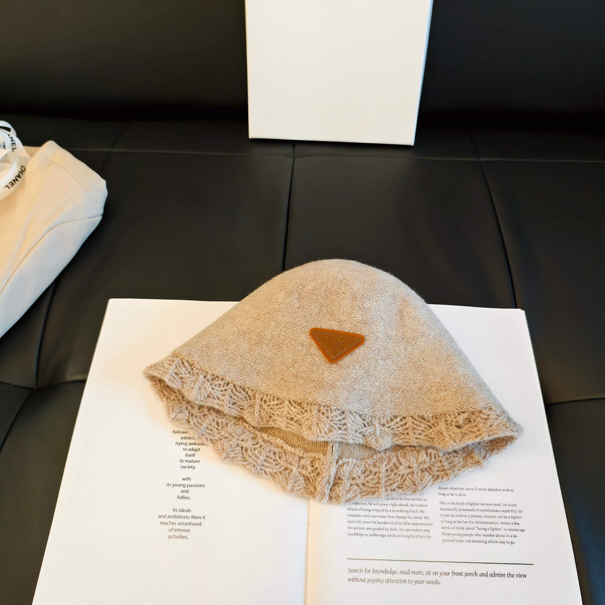 Prada Wool Bucket Hat 454069