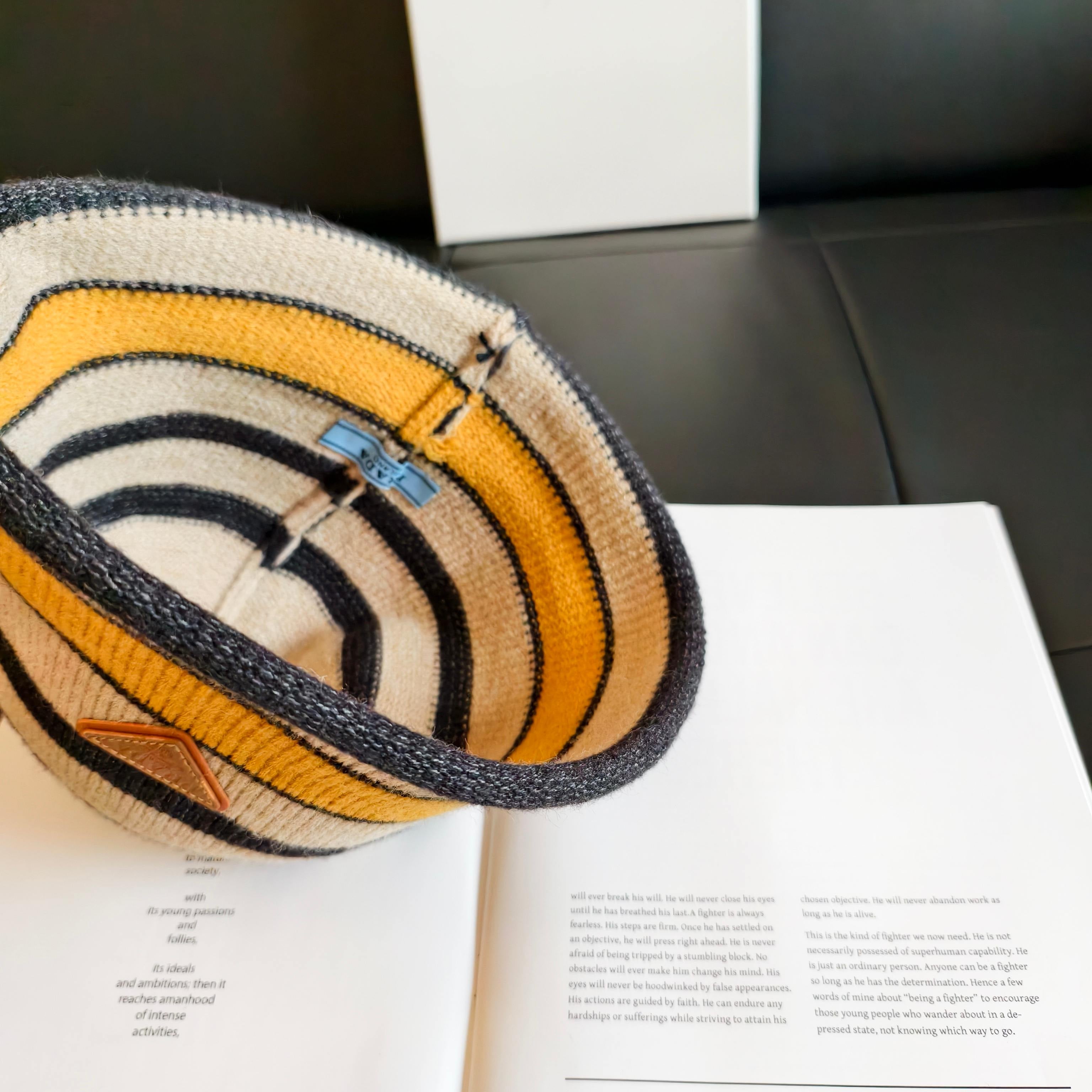 Prada Knit Bucket Hat 454084