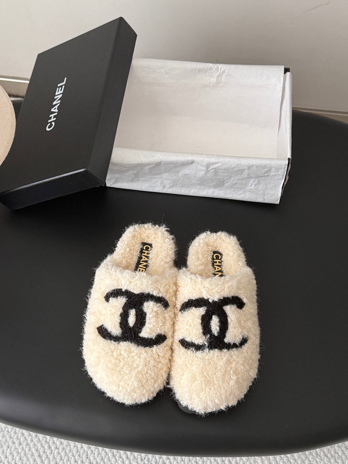 Chanel 2026 Slip-On Mules Wool 127837