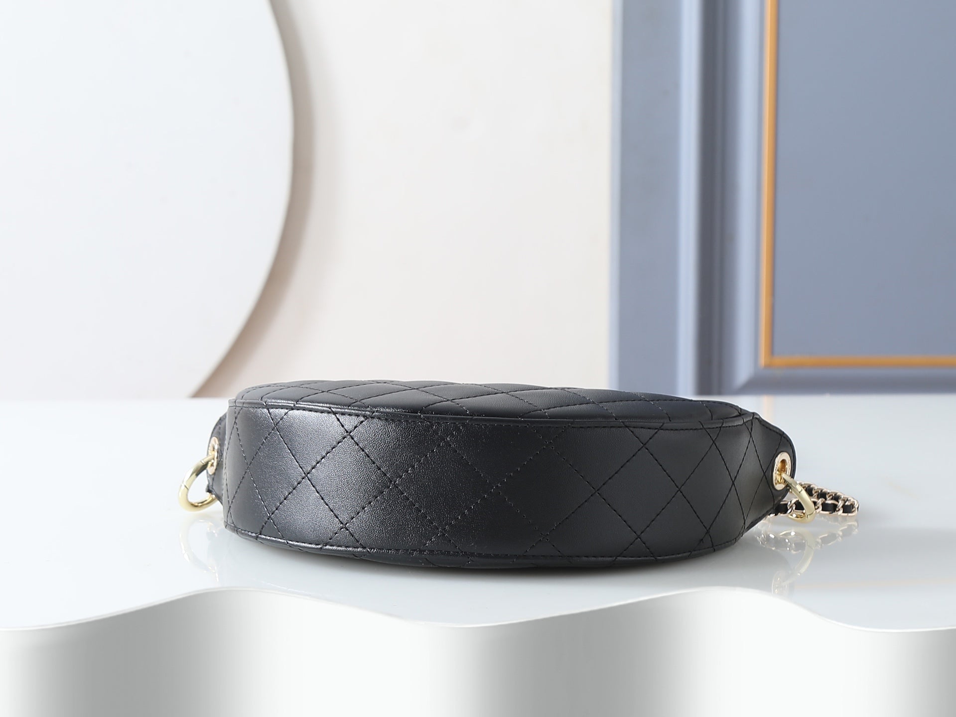 Chanel 2026 Chain Clutch 22cm Demin And Calfskin