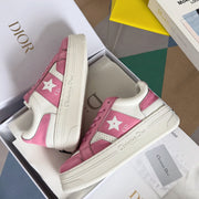 cd star sneaker white pink calfksin