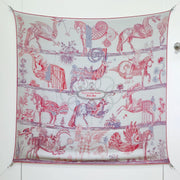Hermes 2026 Della Cavalleria Favolosa Scarf 140cm Cashmere Silk 534752