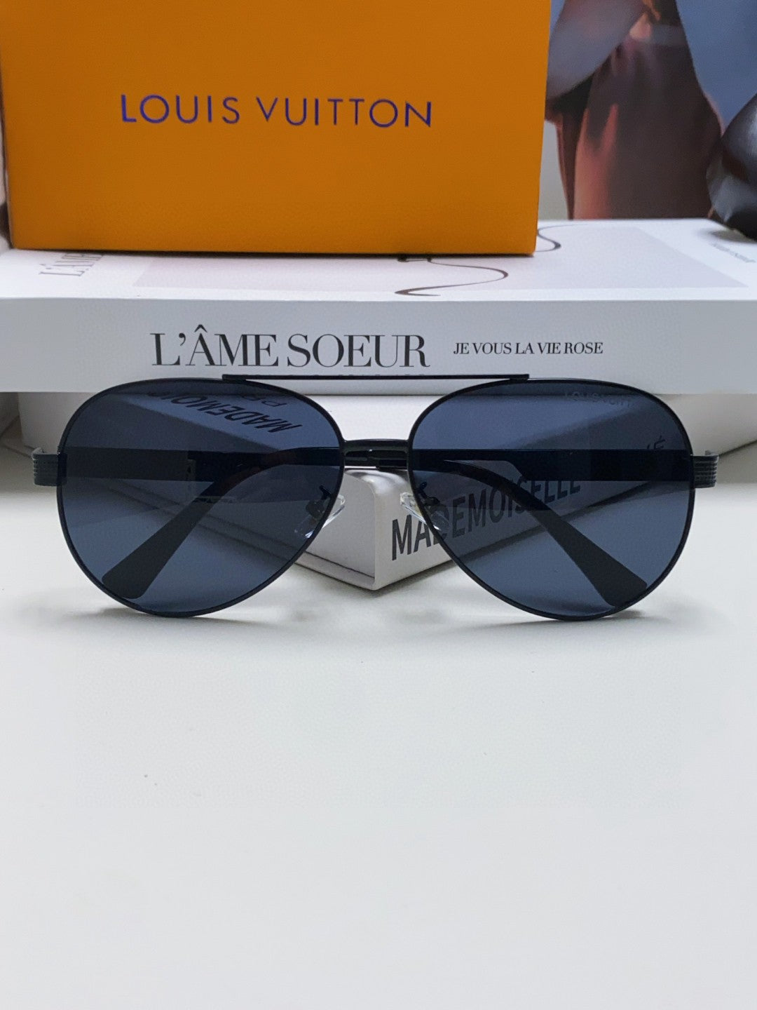 PILOT SUNGLASS 581365 IN BLACK METAL