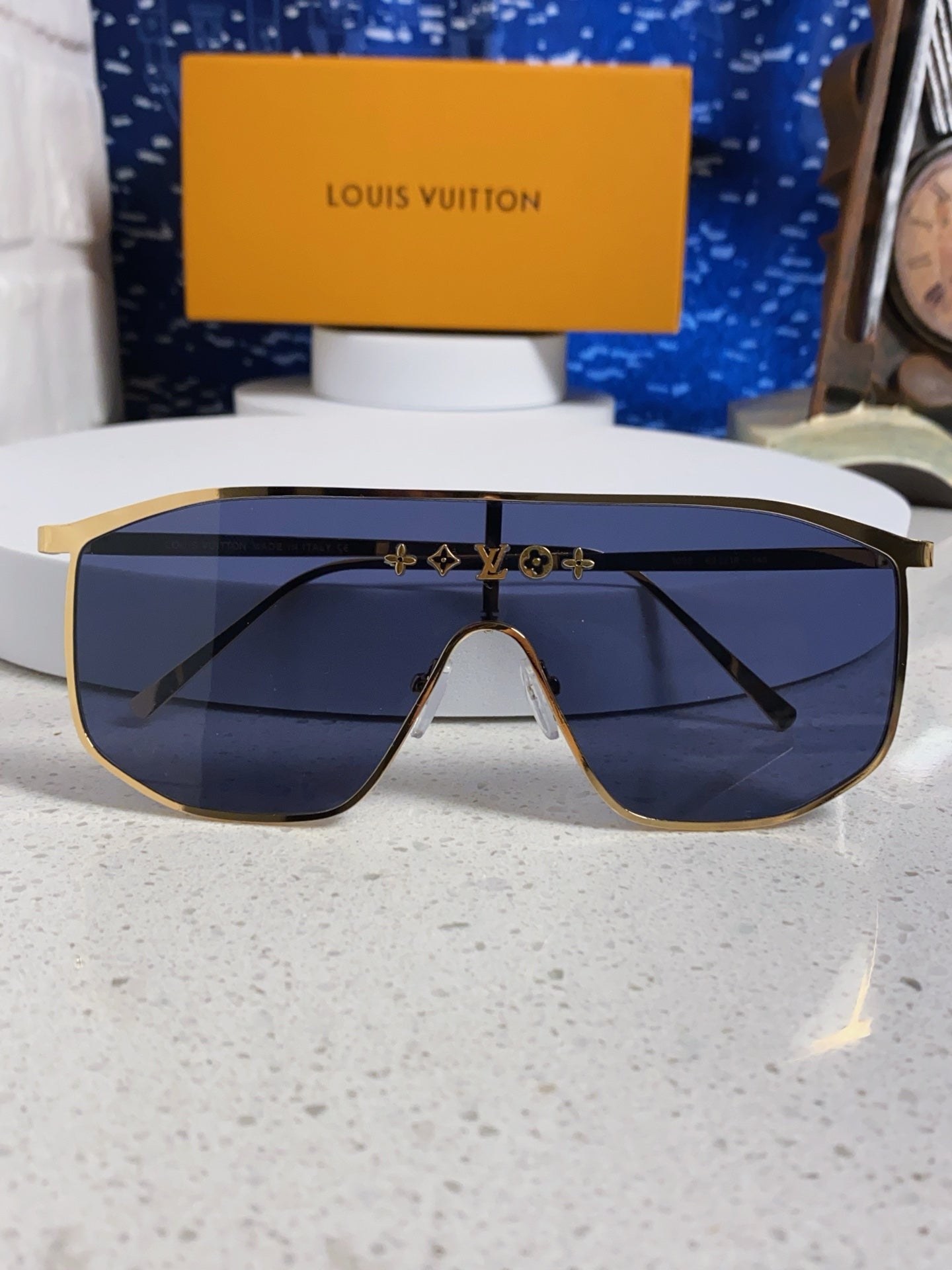 GOLDEN MASK SUNGLASSES 582735 IN GOLD METAL GREY LENSES