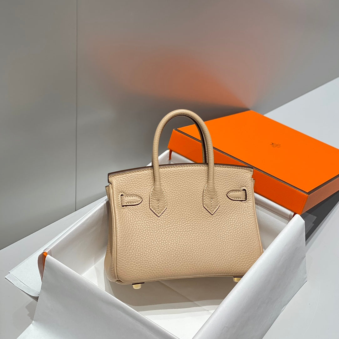 HM Birkin 20cm Trench Togo Leather Gold Hardware