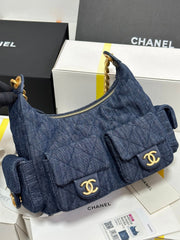 CC 25C Hobo 35cm Space Demin Gold Hardware 243577