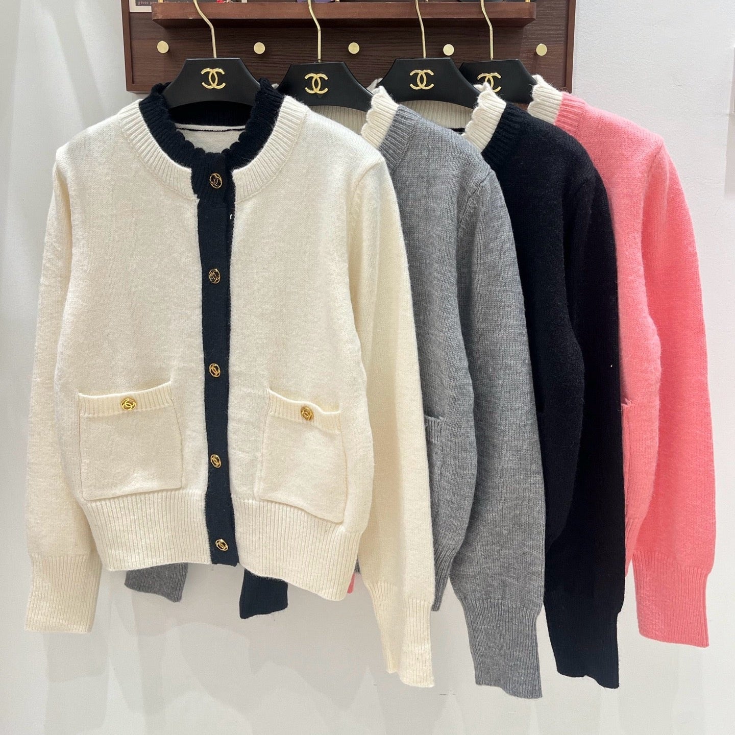 Chanel 2026 Knitted Cardigan Multicolor Wool 244052