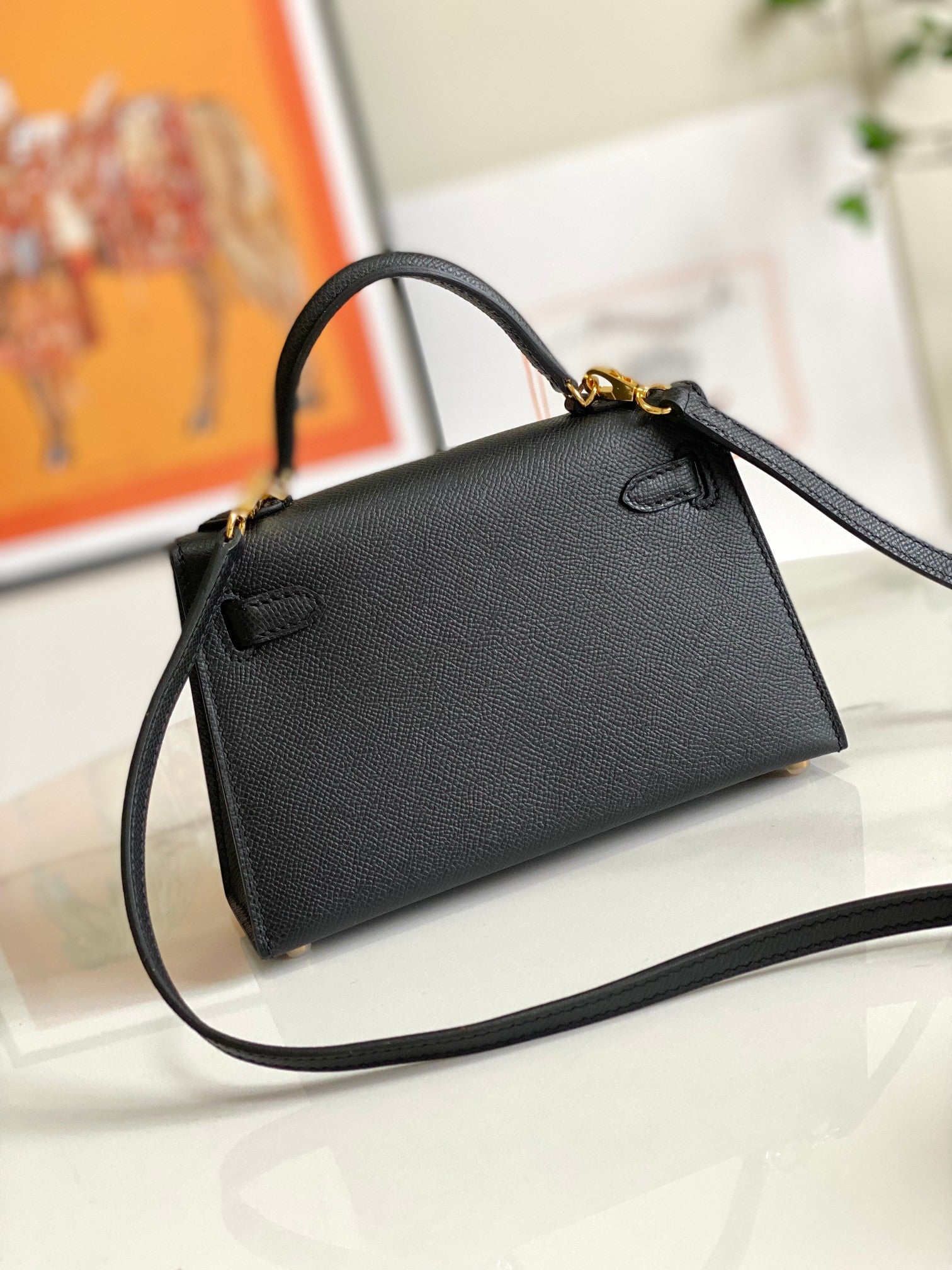HM Mini Kelly 19cm Epsom Leather