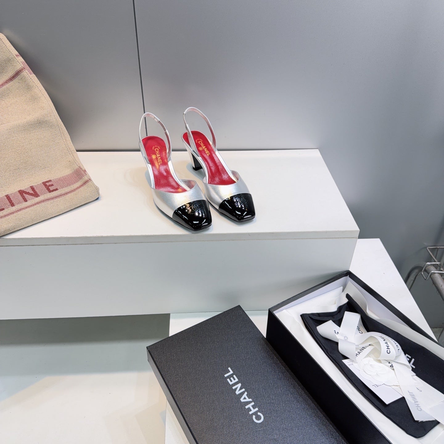 Chanel 2026 Slingback 65mm Patent Leather 942794