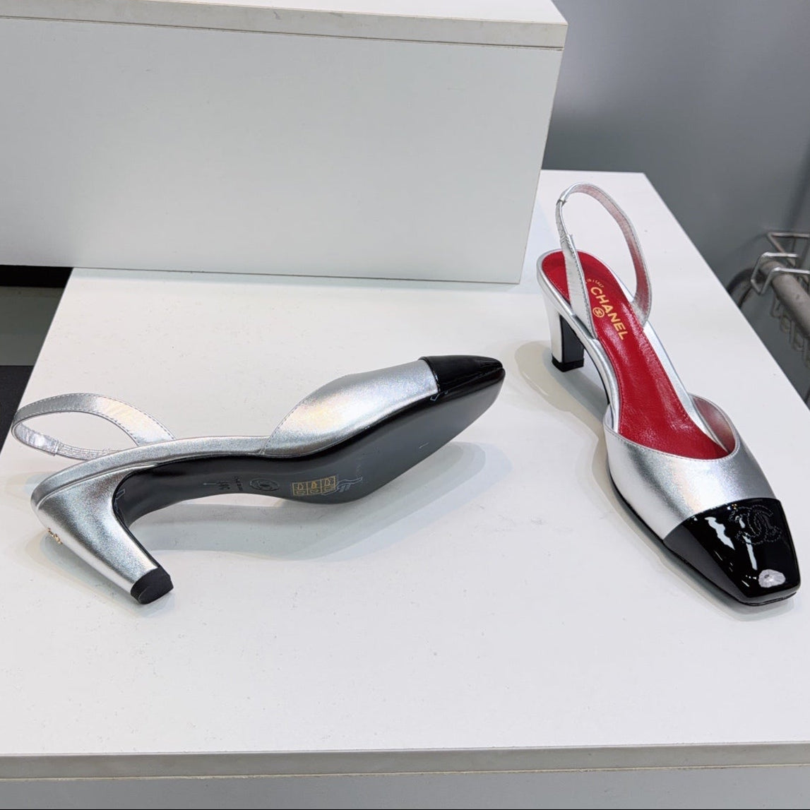 Chanel 2026 Slingback 65mm Patent Leather 942794