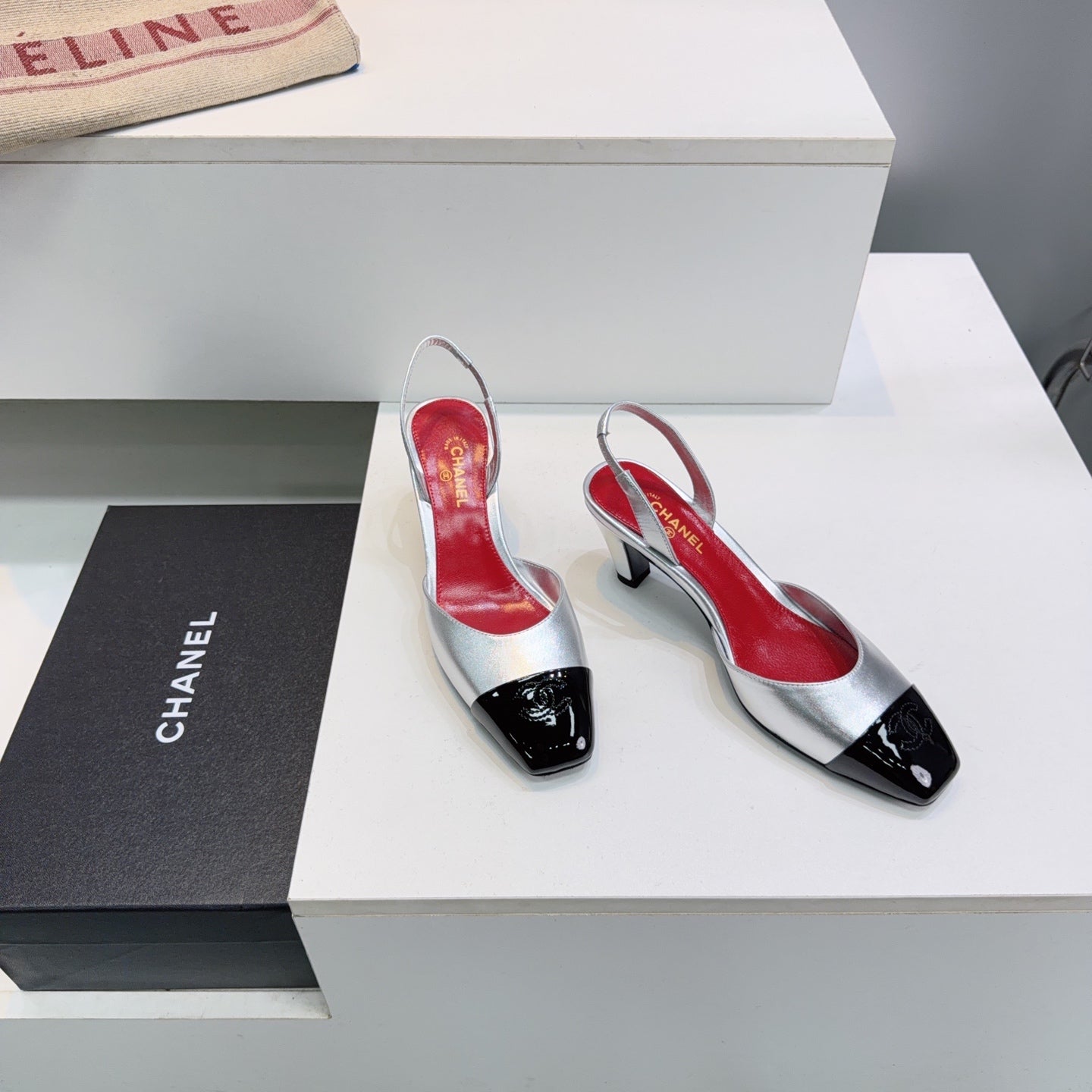 Chanel 2026 Slingback 65mm Patent Leather 942794