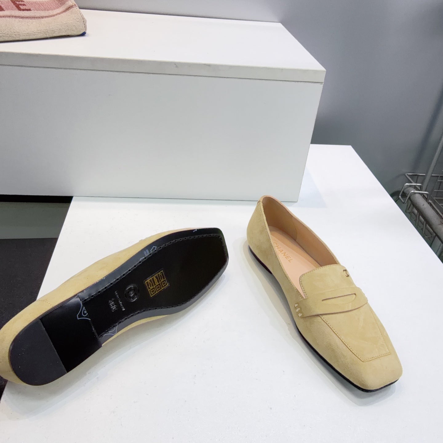 Chanel 2026 Shoe Suede Glossy Cowhide 942752