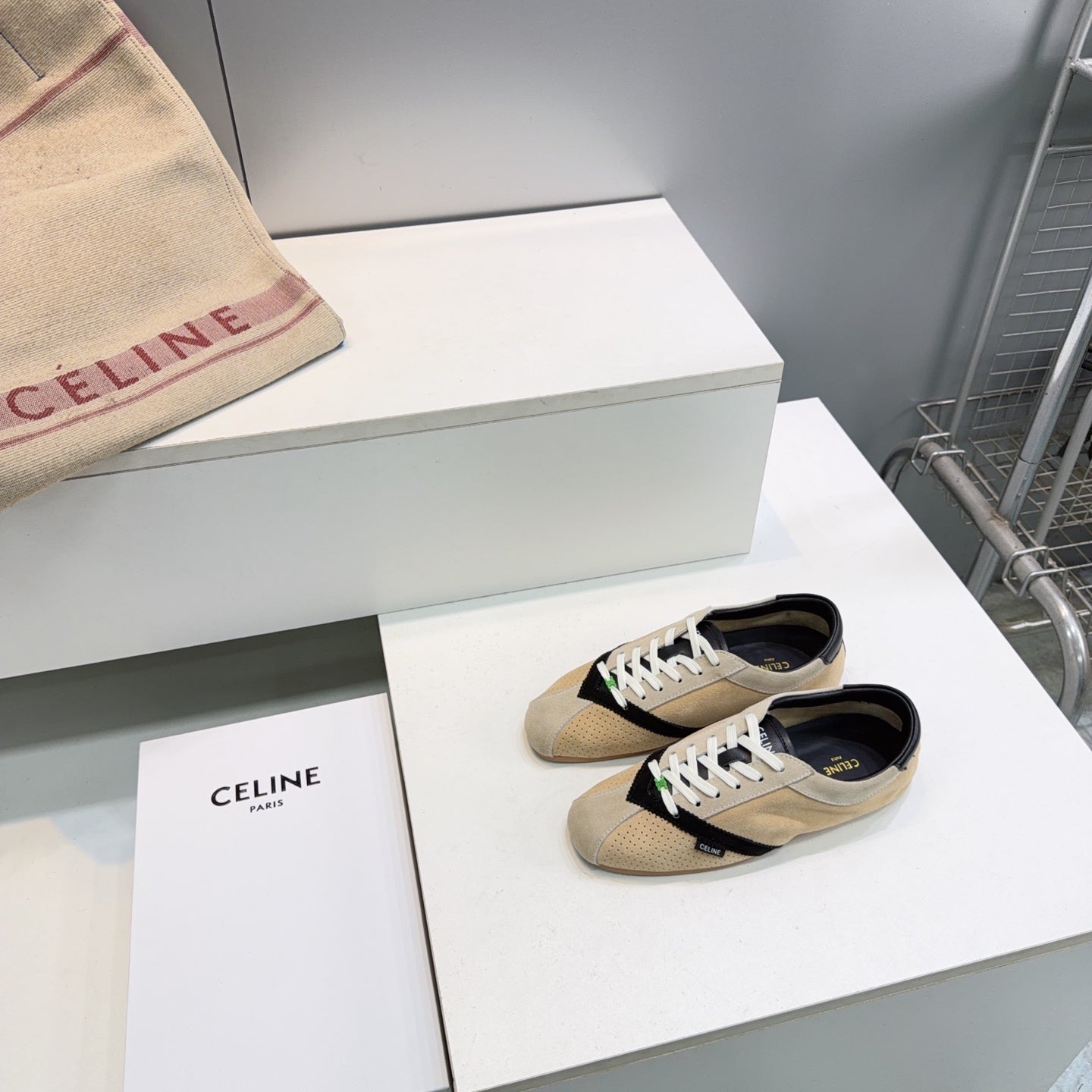 Celine 2026 The Flat Sneakers Suede 107304