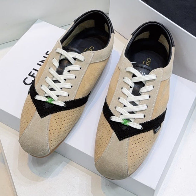 Celine 2026 The Flat Sneakers Suede 107304
