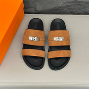 HM Men's Jackson Sandals Brown Suede 686960