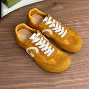 GG Men's 25 Sneaker Yellow Suede Cowhide 723953