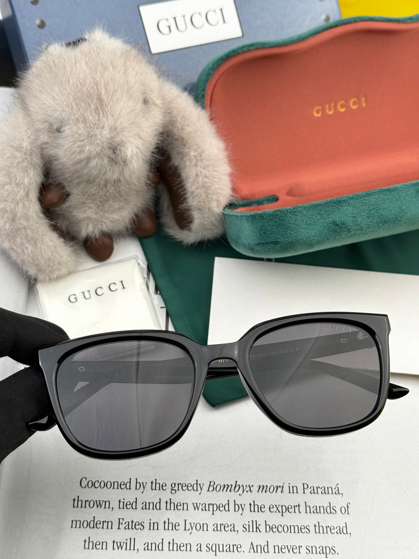 SQUARE FRAME SUNGLASSES G57712 IN ACETATE