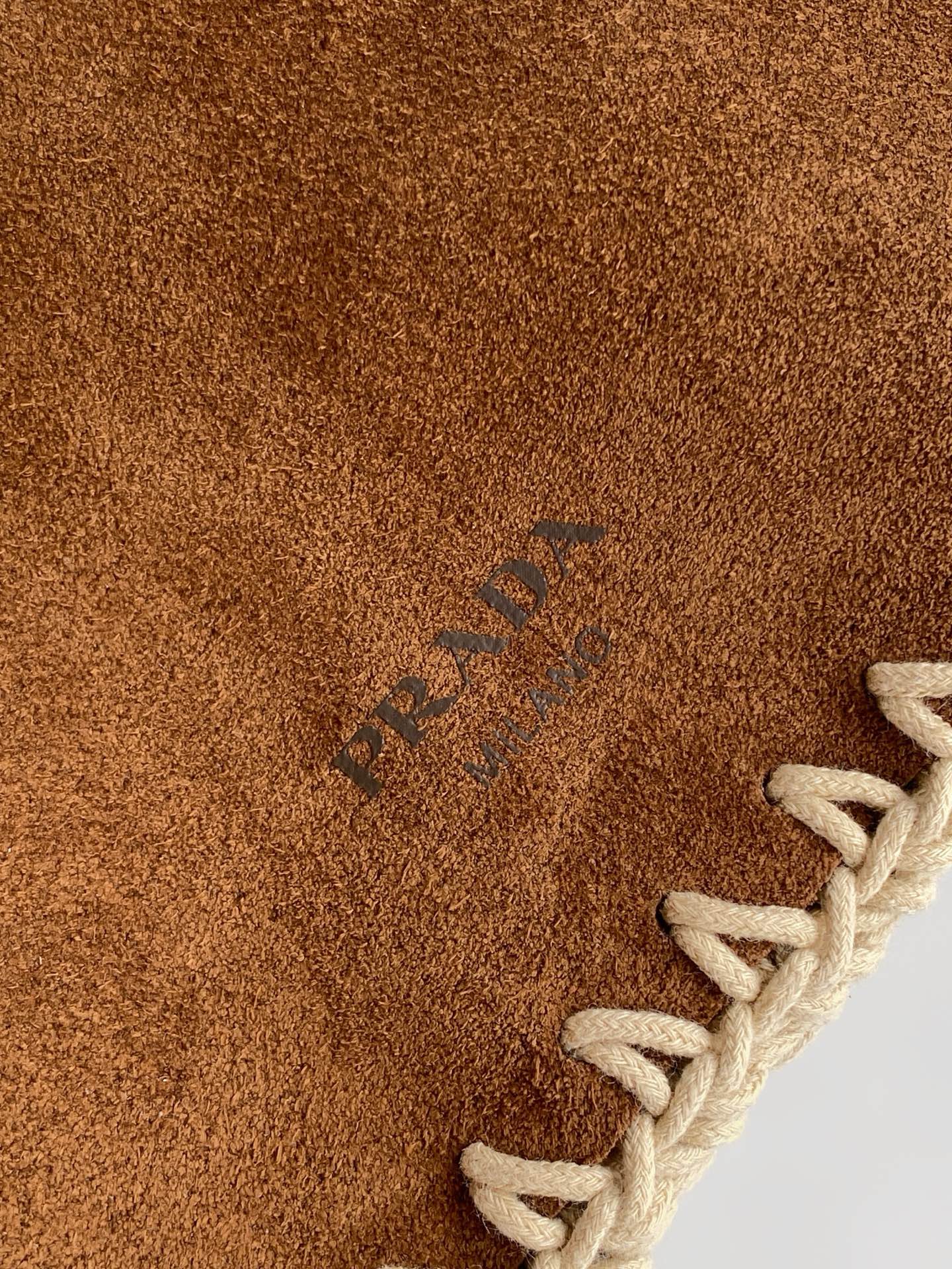 Prada 2026 Phone Bag Suede