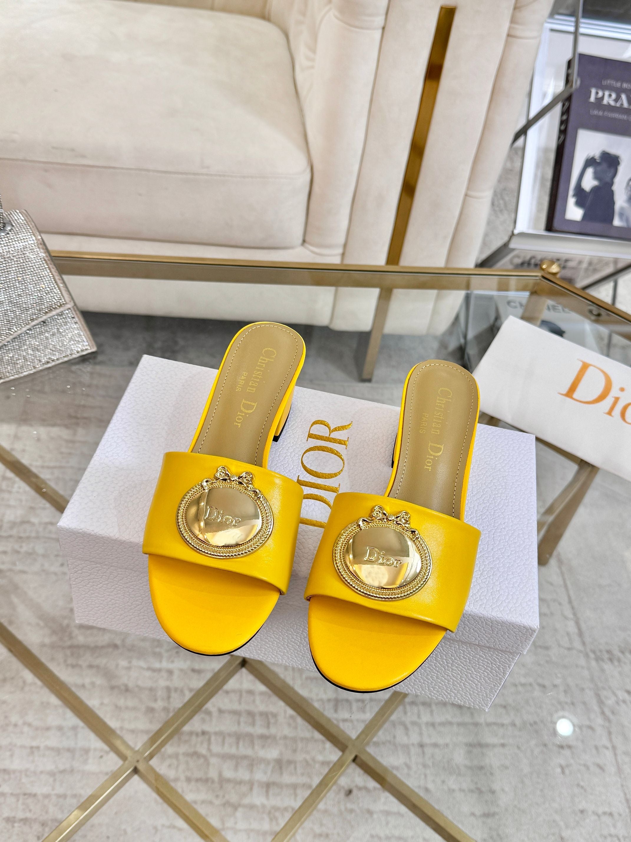 Dior 2026 Boy Heeled Sandal 55mm Calfskin 927392
