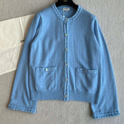CC 25 cashmere round neck cardigan 234788
