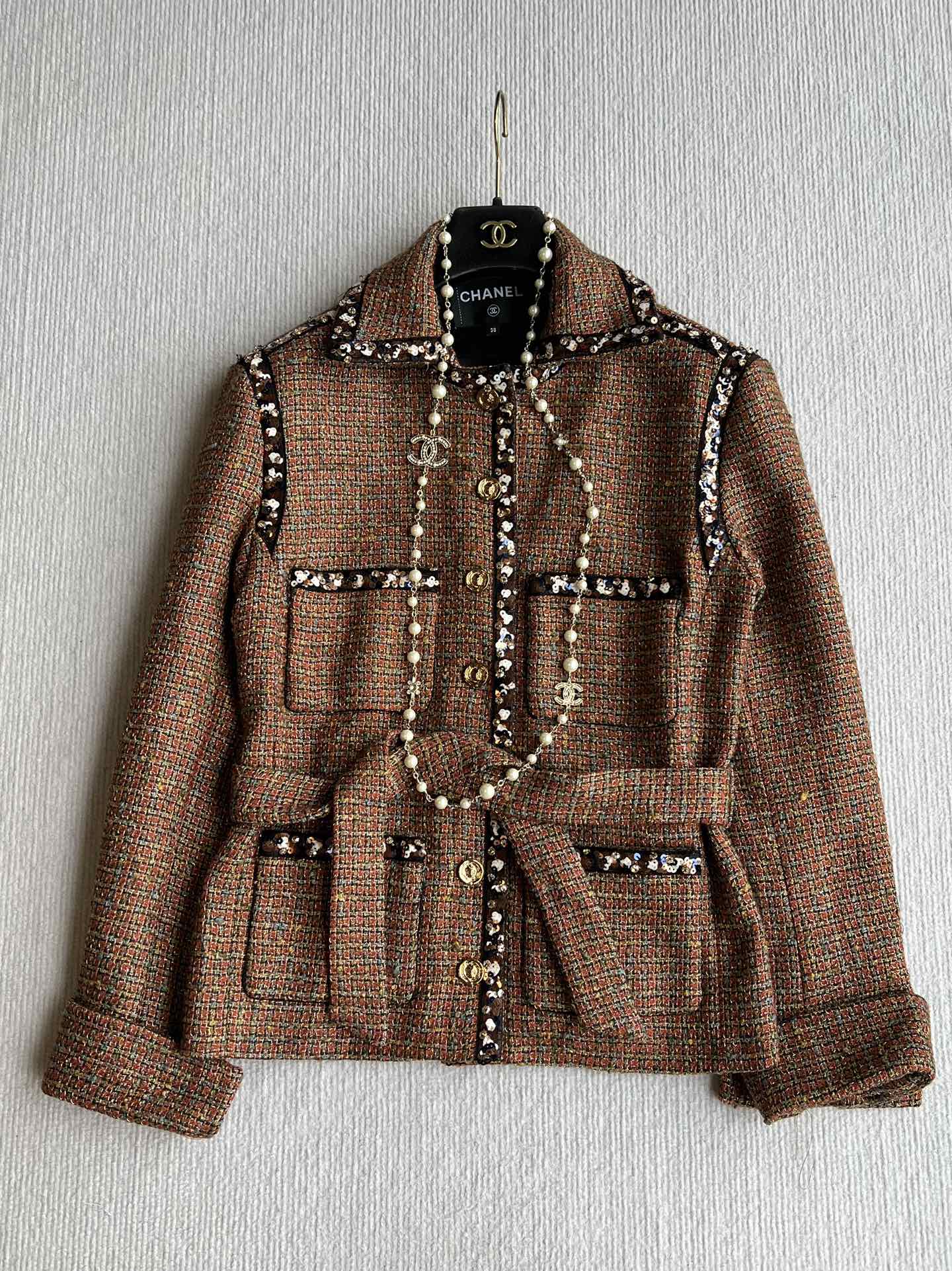 CC 25 Set Brown Wool And Tweed 285886