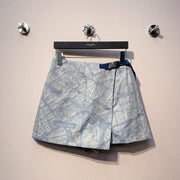 CD 25 City Map Patterned Skirt Polyester 296091