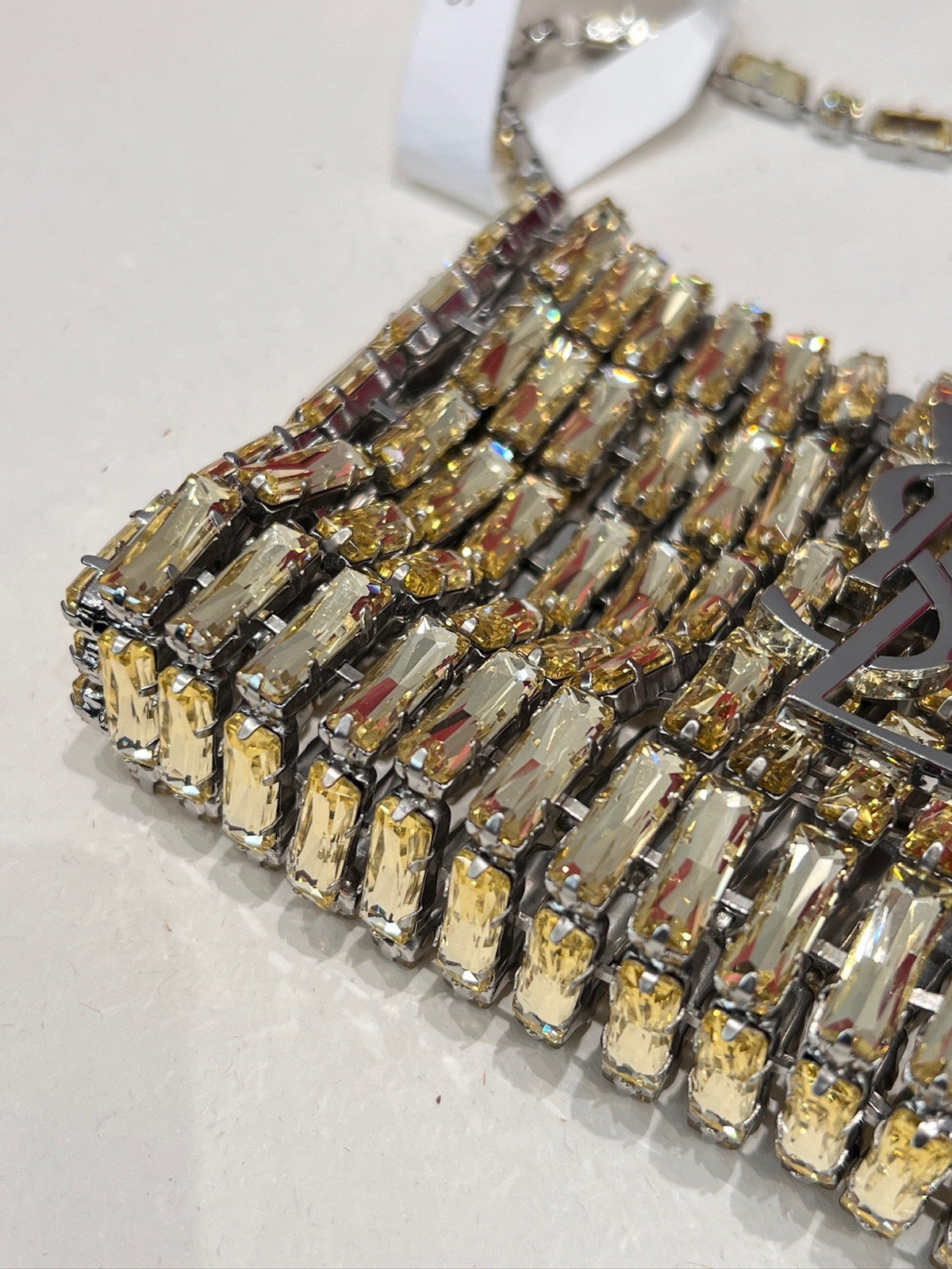YSL 2026 Micro Evening Bag 11cm Crystals