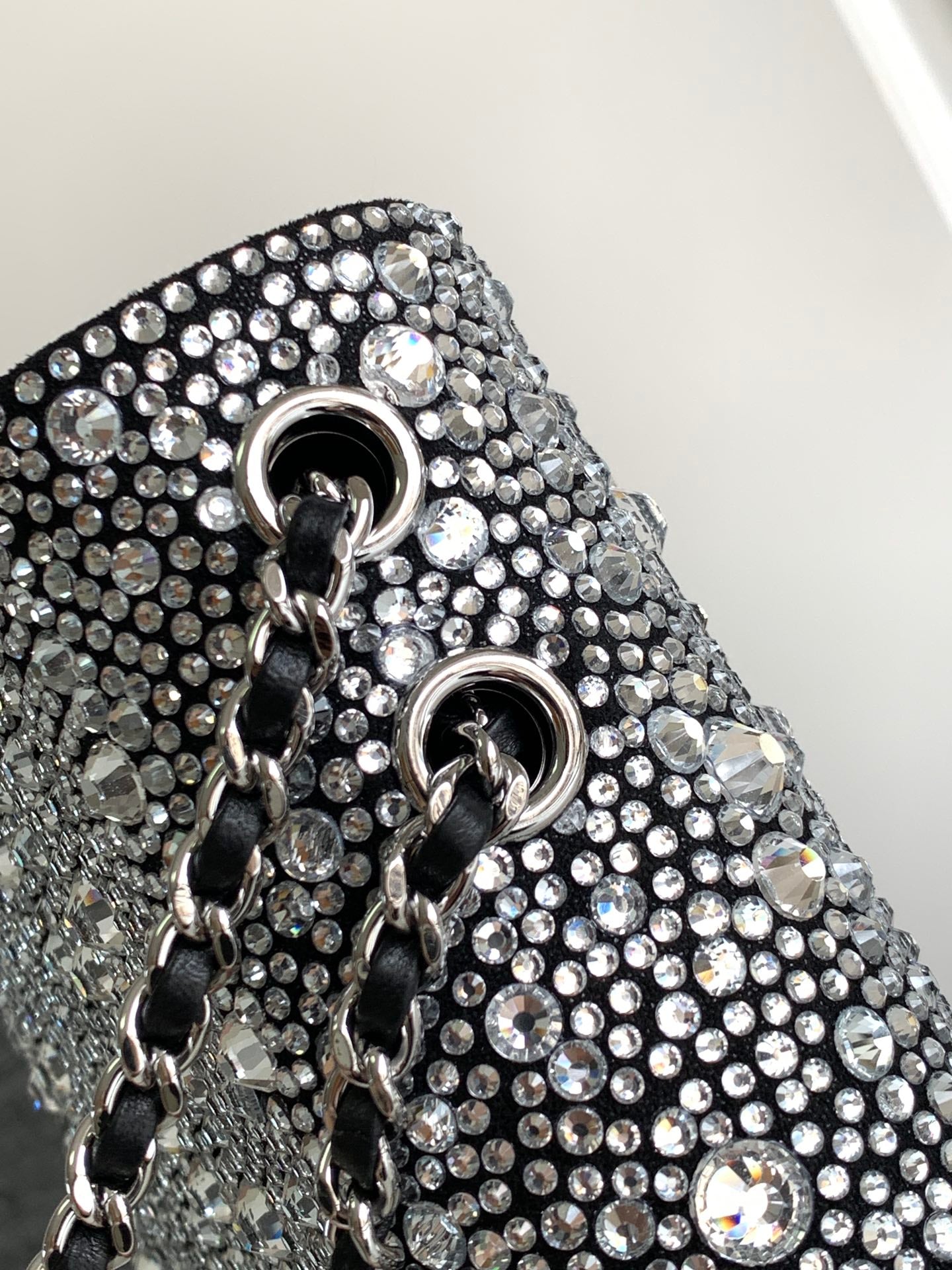 CC 24S Mini Flap Bag 20cm Stone Inlaid