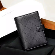 CC BIFOLD WALLET CAVIAR 14 BLACK CALFSKIN