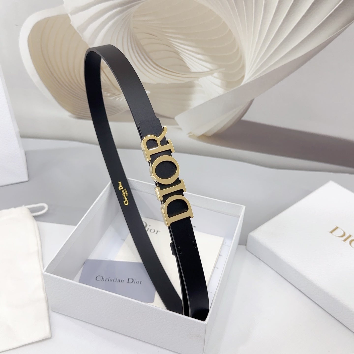 Dior 2026 Reversible D-Dream Belt 20mm Calfskin 187303