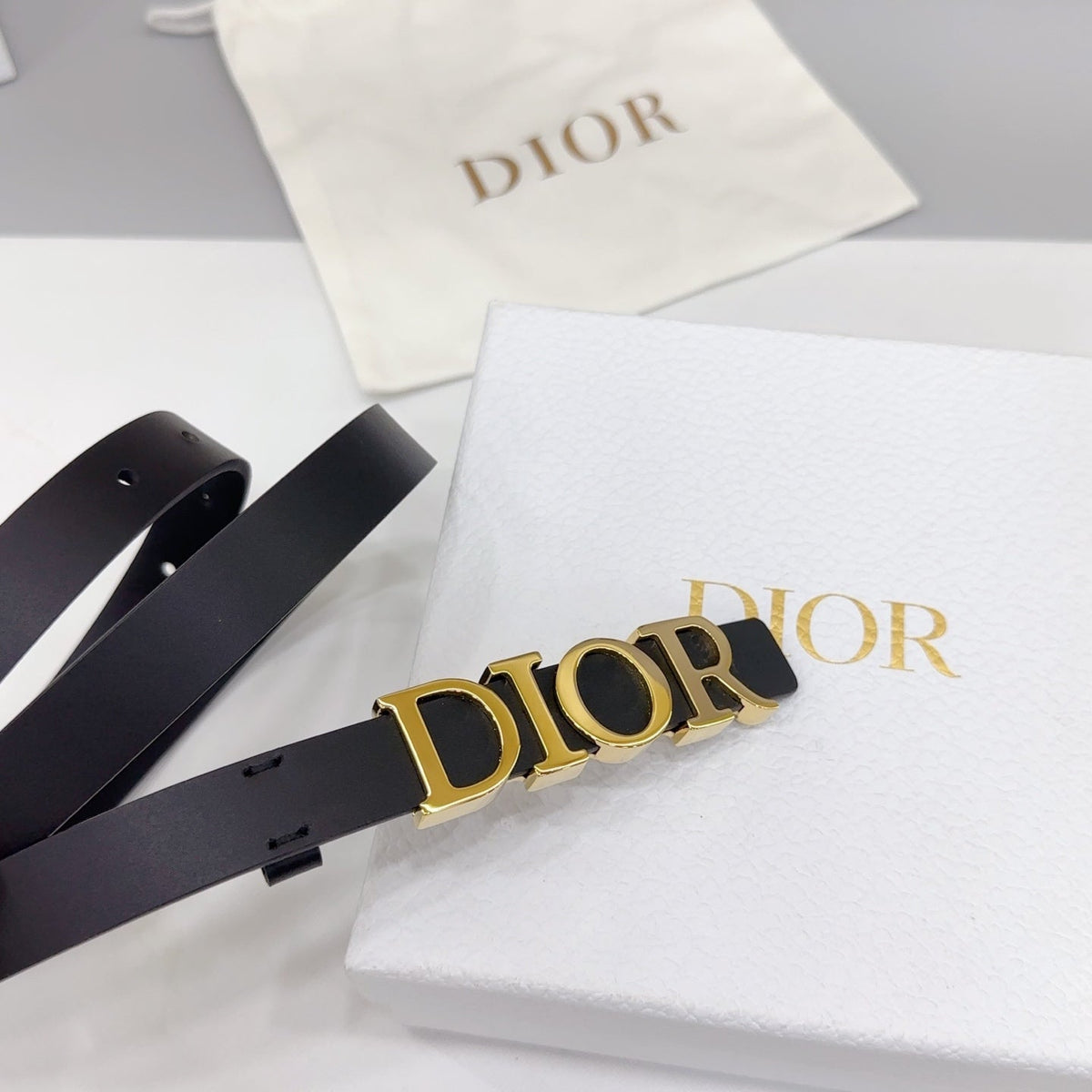 Dior 2026 Reversible D-Dream Belt 20mm Calfskin 187303