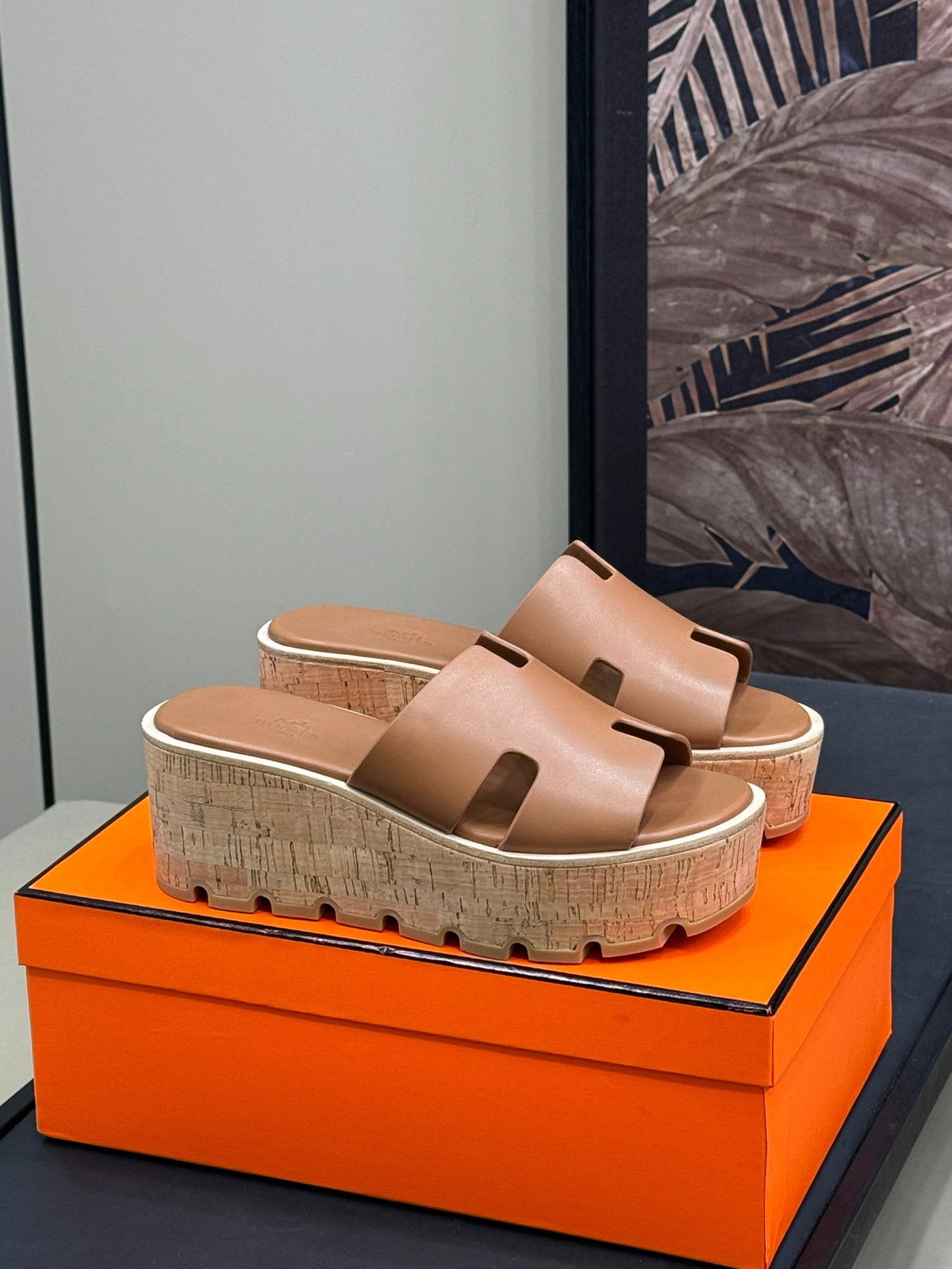 HM 25C Eze 30 Sandal Naturel Calfskin 212713