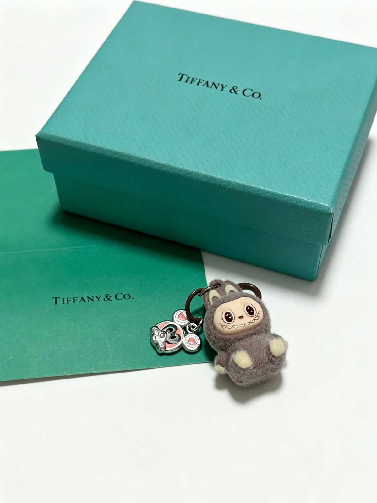 Tiffany Grey Labubu Charm