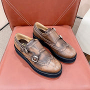 Miu-Church's Loafers raw brown Nubuck Leather
