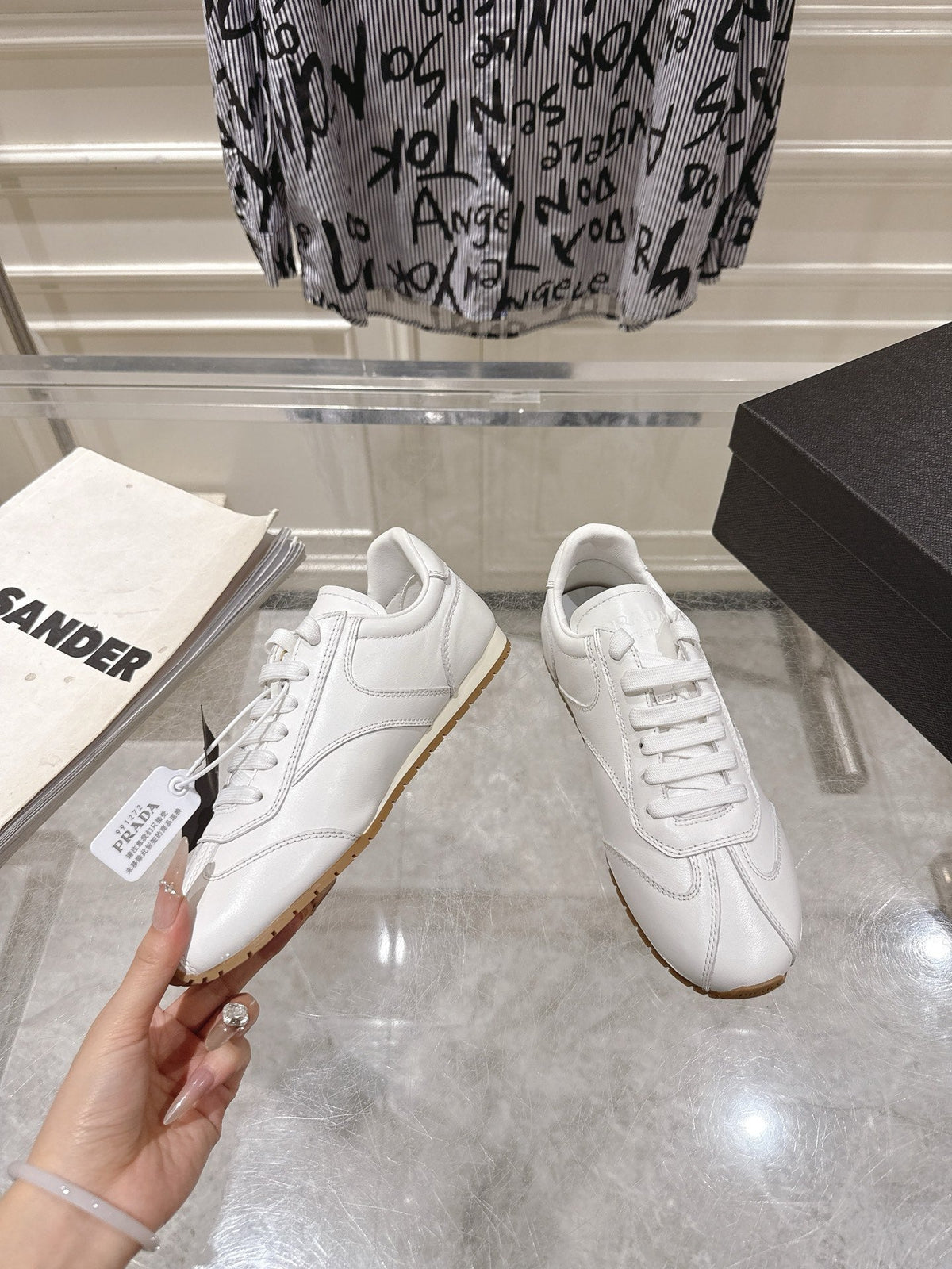 Prada 2026 Re-Nylon Sneakers Suede Leather 148118
