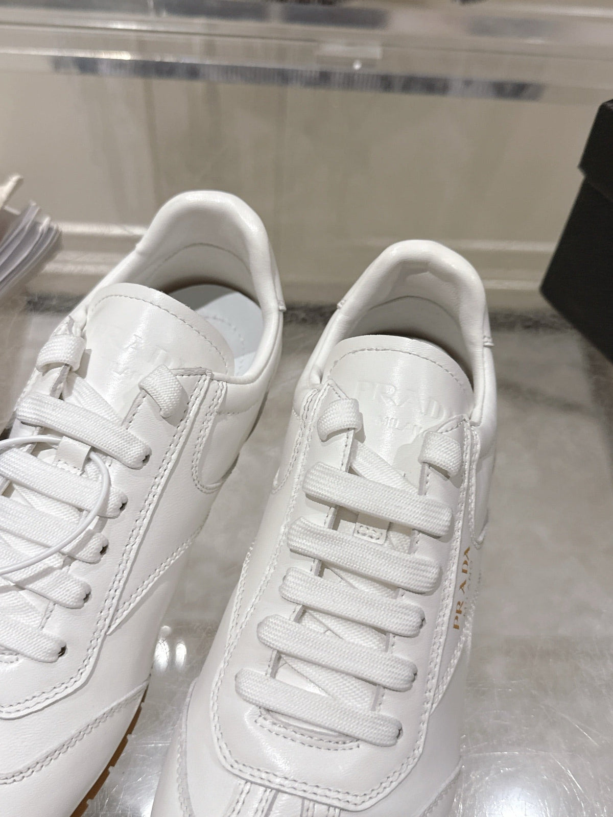 Prada 2026 Re-Nylon Sneakers Suede Leather 148118