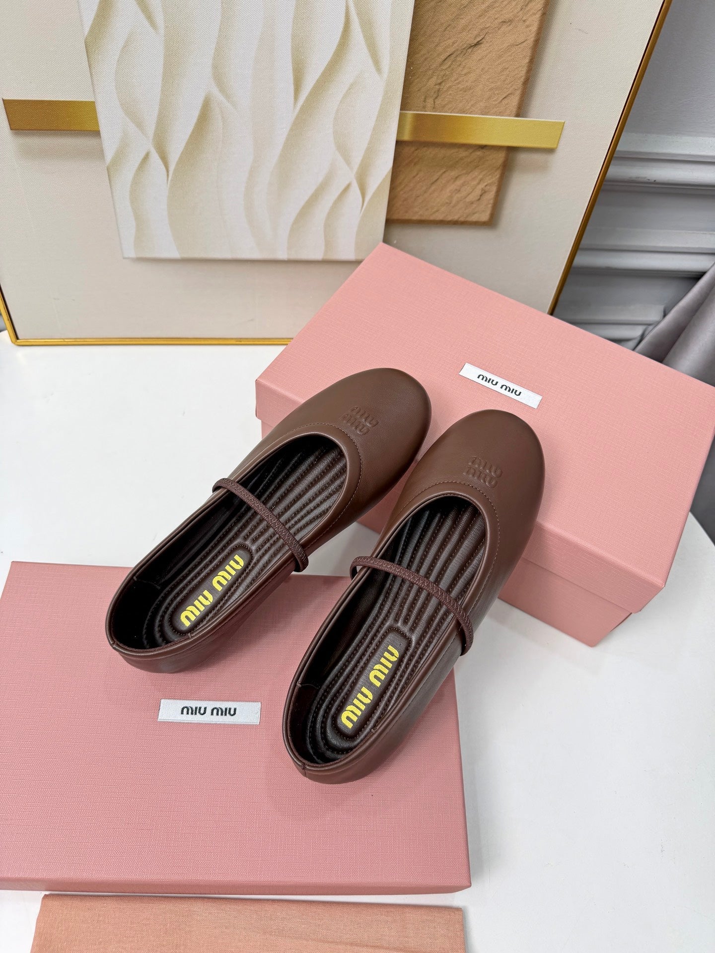 Miumiu 2026 Ballet Flat Nappa Leather 956928